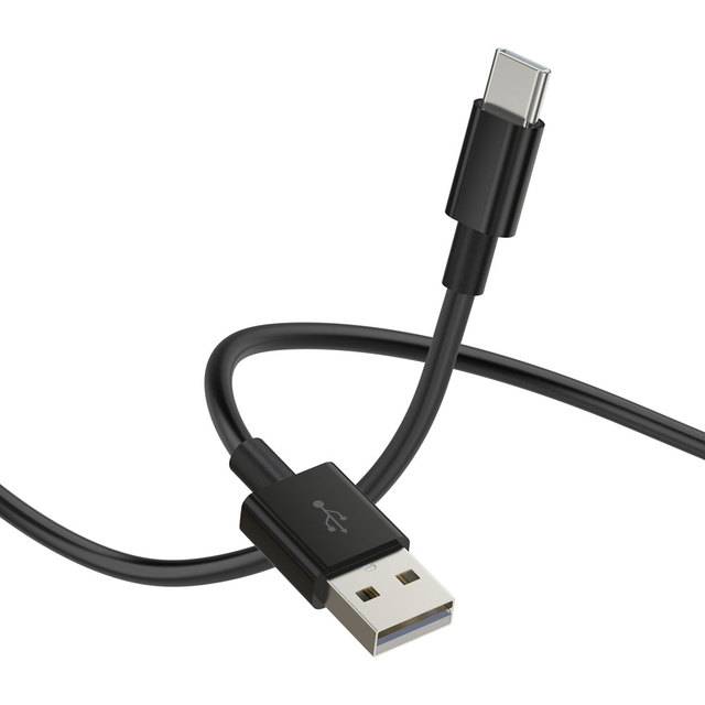 High Conductivity USB-C Cable 3A Fast Charge Oxygen-free Copper Type-C Data Wire ABS Shell PVC Jacket for Android Phone Tablet
