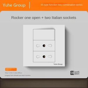 Enchufe de Pared Empotrado Personalizado de 3/9 Orificios con Panel Táctil y Material de PC Ignífugo de 20A - Product Image 5