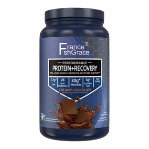 Poudre Protéinée Personnalisée pour Adultes : Énergie et Santé, Saveur Chocolat Crémeux, Extraits Végétaux et Herbes, Complément Alimentaire - Product Image 1