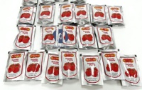 Machine d'emballage de sachets Doypack à double voie la plus économique pour la sauce tomate, le ketchup, le miel, le jus, l'huile, la pâte liquide