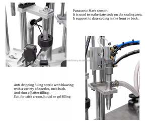 Machine de remplissage et de scellage entièrement automatique pour confiture de fruits, miel et pâtes - Product Image 5