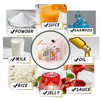 Pochettes de recharge personnalisées imprimées avec bec verseur, impression numérique, sac à jus écologique, pochette kraft avec bec verseur 100ml 350ml 500ml, pochette à jus