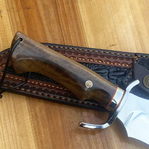 Navaja Táctica Pillager de Bolsillo, Hoja de Acero Inoxidable D2 de Alta Calidad, Punta Recta, Personalizable, ODM/OEM, Madera - Product Image 4