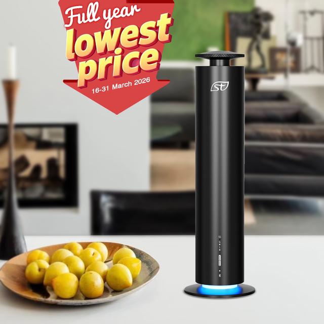 Scentop Portable Light Weight Battery-powered Air Freshener Device App Controlled Hotel Scent Diffuser with Atomizer Head