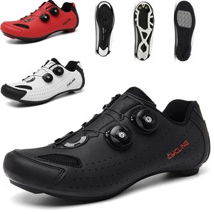 Cycling Shoes EVA Rubber Sole Mesh Lining Athletic Fit Road Mountain Bike Outdoor Sports Cycling Footwear - Product Image 1
