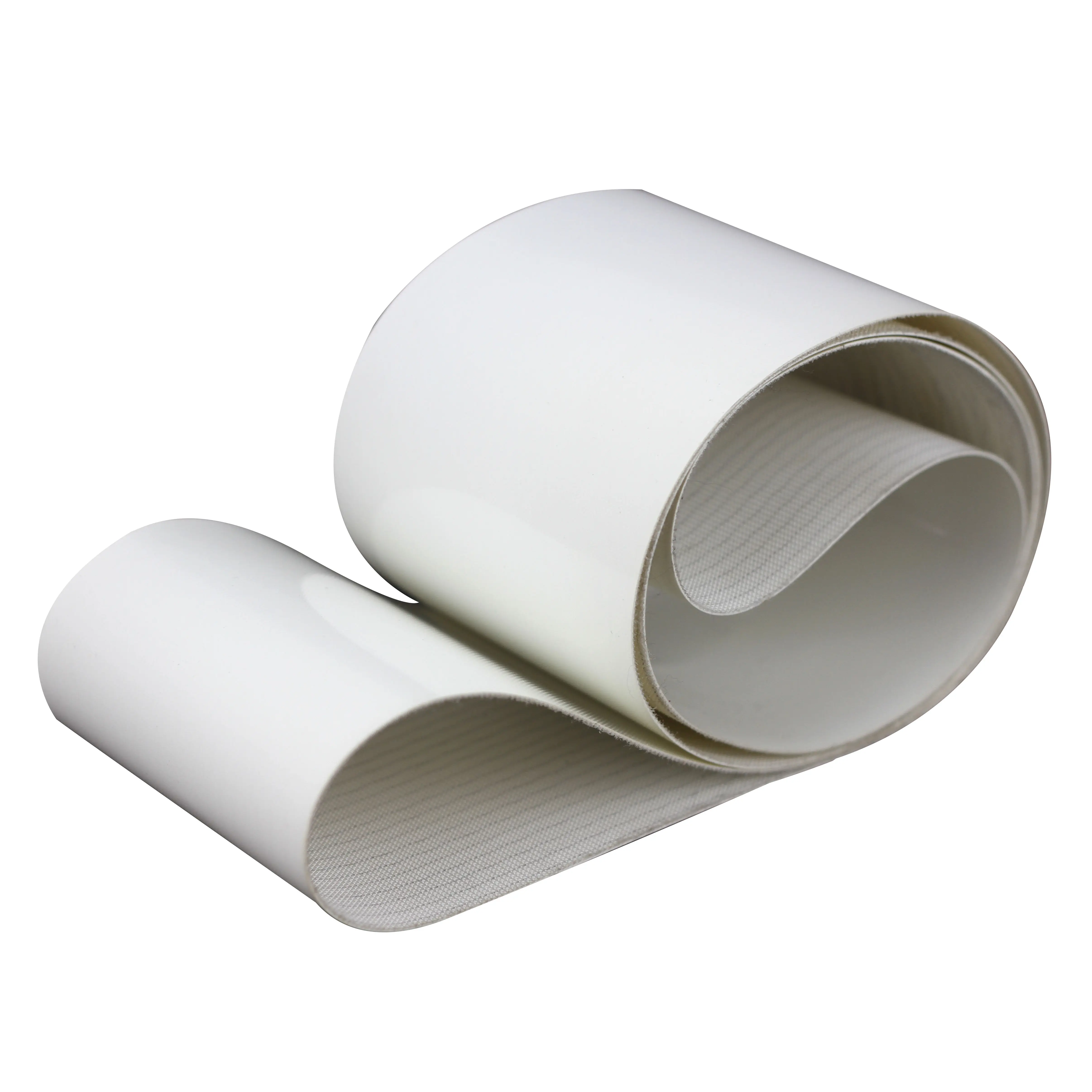 MINSEN 6mm bianco PVC nastro trasportatore per tessile industriale nastro trasportatore PVC
