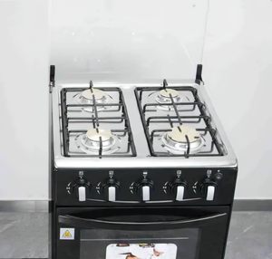 Fourneau à Convection Électrique et à Gaz Autonome 4 Brûleurs en Acier Inoxydable – Appareil de Cuisine pour Usage Domestique – Vente en Gros Usine - Product Image 3