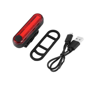Luz trasera de bicicleta impermeable luz trasera Led Usb recargable bicicleta de montaña Faro de bicicleta luz trasera de bicicl - Product Image 5