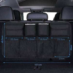Factory Backseat Hanging Car Organizer With 8 Large <b>Storage</b> Bag for Suv Trunk Space Saving Expert Custom Logo - Product Image 4