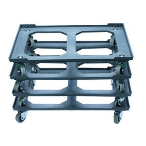 Heavy duty High Quality Plastic Trolley Moving Dolly Transportation wheel tow dolly