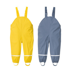Veste <span class=keywords><strong>de</strong></span> <span class=keywords><strong>pluie</strong></span> imperméable pour enfants <span class=keywords><strong>Pantalon</strong></span> <span class=keywords><strong>de</strong></span> projet aquatique pour enfants Pantalons d'assaut <span class=keywords><strong>de</strong></span> bord <span class=keywords><strong>de</strong></span> mer Imperméables pour enfants - Product Image 3