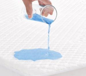 Pelindung kasur bambu rajut, sarung kasur bambu lembut nyaman Terry untuk kasur Queen King pelindung tahan air - Product Image 1