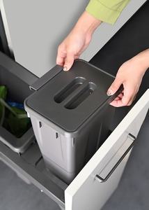 <span class=keywords><strong>Poubelle</strong></span> de cuisine coulissante en plastique pour <span class=keywords><strong>tiroir</strong></span> de placard, <span class=keywords><strong>poubelle</strong></span> de tri sélectif escamotable - Product Image 3