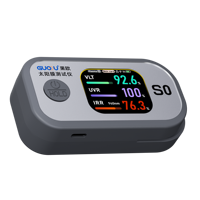 Testeur de film solaire portable GUOOU S0, mesureur professionnel de performance de film avec écran couleur pour la fabrication de films solaires