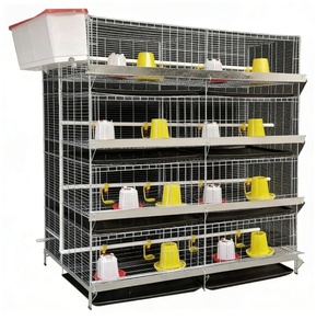 Jaula para pollos, pollitos pequeños, jaula para pollos de engorde, sistema de bebederos, jaulas de alimentación para aves de corral, trampas de acuicultura - Product Image 5