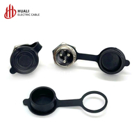 Tapas y Cubiertas Impermeables IP67 de Nylon para Conectores de Aviación GX12/GX16/GX20 (Uso Automotriz)