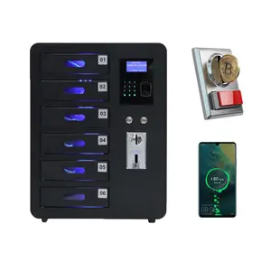 Golden Supplier Pay Coin Phone Charging Locker Multiple Function Cell Phone Battery Charging Vending Machine Storage Cabinet