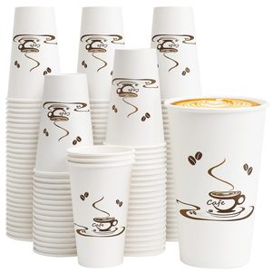 Vaso de Papel Desechable Premium de 20oz para Café, Vaso Grueso y Resistente para Bebidas Calientes/Frías, Ideal para Fiestas, Oficinas, Cafeterías y Tabernas - Product Image 1