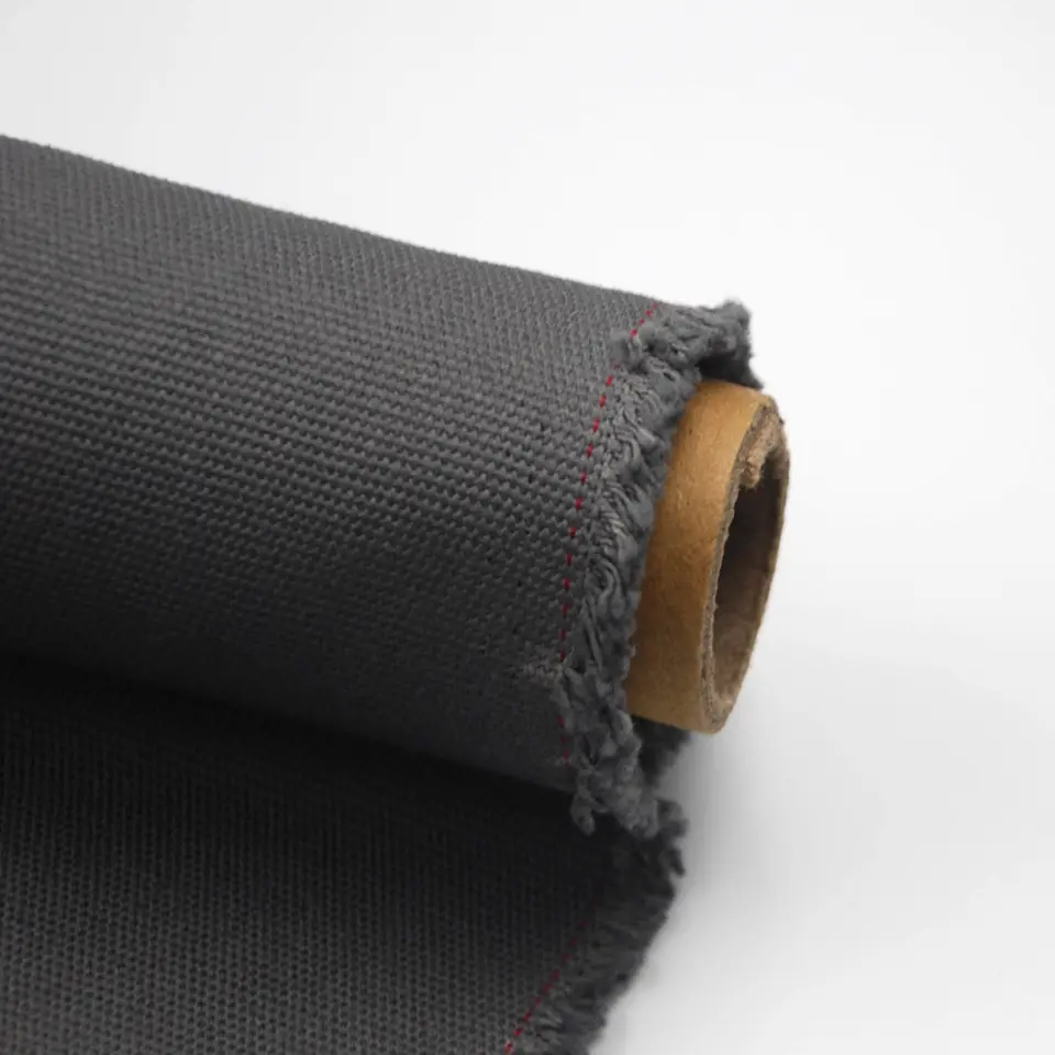 Tessuto di tela di anatra 100% cotone puro colore puro tinta unita tinta unita all'ingrosso di alta qualità per borse
