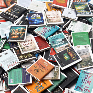 Miniatures de livres classiques peints à la main, art populaire, décorations pour maison de poupée, 200 livres non répétés - Product Image 4