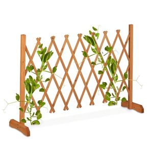 Treillis extensible pour plantes grimpantes en bois de sapin 150x90 cm, clôture de 8 mm de diamètre - Product Image 1