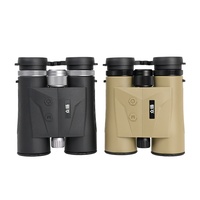 10x42 ED Binoculars Laser Rangefinder Binoculars 2400m Long-Range IP65 HD Optics for Bird Watching & Outdoor Observation