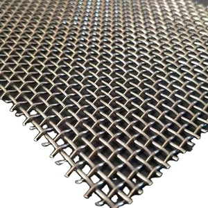 Nhà Máy Giá Heavy Duty crimped <span class=keywords><strong>Wire</strong></span> <span class=keywords><strong>MESH</strong></span> cho lọc hàng rào rung sàng lọc và trang trí - Product Image 2