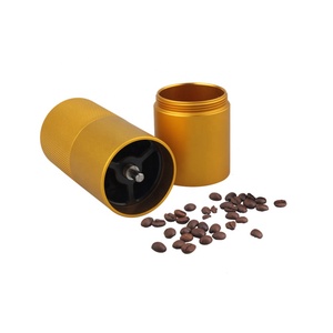 24 Grinding <b>Settings</b>,<b>Plastic</b> Handle,Portable Mini Coffee Grinder - Product Image 4