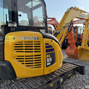 Excavadora de segunda mano Komatsu PC55 de 5,5 toneladas de alta calidad Japón Buen estado Construcción Maquinaria sobre orugas Cojinete de bomba de engranajes - Product Image 4