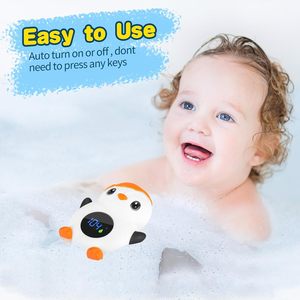 Termómetro de Baño para Bebés al por Mayor - Sensor Inteligente Recargable con Forma de Pingüino de Plástico para Monitoreo Seguro - Product Image 2