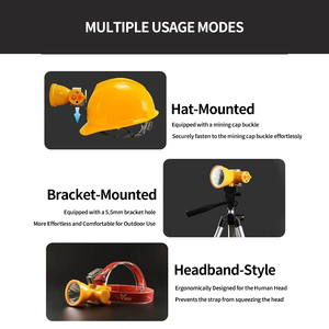 ODM Factory Price LED Rechargeable <strong>Explosion</strong>-<strong>Proof</strong> Miners <strong>Headlamp</strong> Mining Light Cap Lamp Safety Lamp Helmet Lamp - Product Image 6