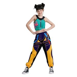 Nuovo Costume da Ragazza K-Pop Ispirato al Film, Set <span class=keywords><strong>Cosplay</strong></span> per Bambini con Stampa 3D di Mira Rumi Zoey Demon Hunters - Product Image 2