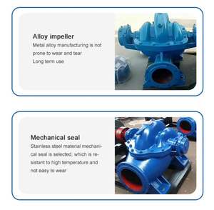 Bomba Centrífuga de Doble Succión y Una Etapa, Resistente a la Corrosión, de 12 Pulgadas, con Carcasa Abierta, para Riego - Product Image 5