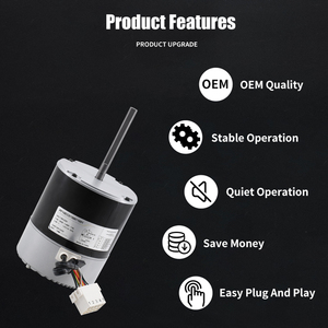 Motor de soplador de accionamiento directo ECM X-13 de repuesto de 1/6-1/3 HP 110/230V CW/CCW, motor EC - Product Image 3