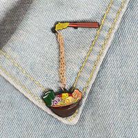 Broches et épingles en alliage de style japonais créatif, polyvalentes et mignonnes, pour vêtements et sacs à dos d'étudiants, vente en gros