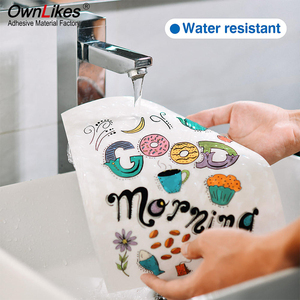 Self Adhesive Inkjet Printable Vinyl Roll Waterproof Holographic Label Blank Printable Inkjet Printing Paper Cutting Roll - Product Image 2