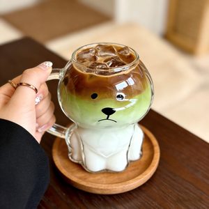 El Fabricante Ofrece Tazas de Vidrio de Borosilicato de Alta Calidad con Diseño 3D de Cachorros <span class=keywords><strong>Beagle</strong></span>, Aptas para Calentar, para Compra al por Mayor - Product Image 4