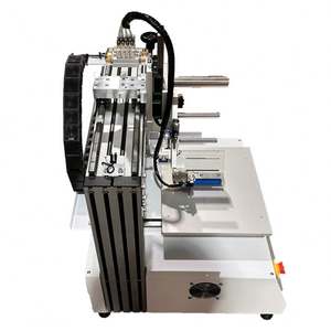 Machine d'étiquetage plate entièrement automatique pour cartes de faux cils à LED, étuis cosmétiques, cartes PCB, plaques en plastique et adhésifs 3M - Product Image 4