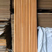 Échantillon Gratuit - Panneau Acoustique Semi-Circulaire pour Intérieur - Panneau Acoustique en MDF Semi-Circulaire Revêtu de Suède Coloré