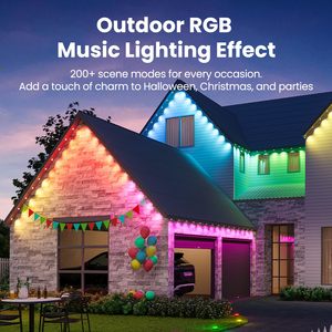 IP68 RGBW <b>LED</b> Strip Light Aluminum Body Outdoor Waterproof Track Point for Landscape for Party Christmas Holiday Decorations - Product Image 3