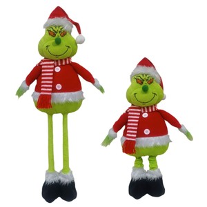 Grinch <b>Christmas</b> Stretcher Plush Toy Animal Factory Soft Eco-Friendly Green Monster <b>Christmas</b> <b>Decoration</b> Grinch <b>Elf</b> - Product Image 5