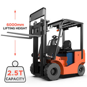 Carretilla elevadora eléctrica de 4 ruedas apilador de coches carretilla elevadora almacén transpaleta eléctrica apiladores y recuperadores carretilla elevadora - Product Image 2