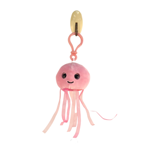 Pequeños llaveros de animales marinos de peluche juguetes de pulpo ballena púrpura delfín juguetes de peluche llavero hecho a medida fábrica de juguetes de peluche - Product Image 1