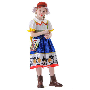 Robe Jessie de Toy Story pour enfants, tenue de fête costumée, tenue de spectacle, été 2025 - Product Image 2