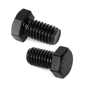 Visserie galvanisée : <span class=keywords><strong>Vis</strong></span> hexagonales M6 en aluminium, boulons sur mesure en acier inoxydable, boulons hexagonaux noirs oxydés - Product Image 5
