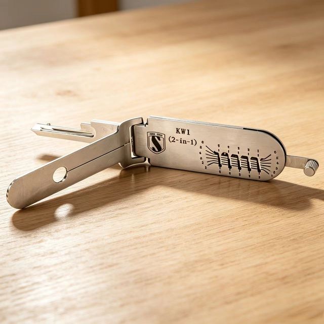 Super Tool KW1 Left Side (Left Size) KW 1 2-in-1 Auto Decoder and Pick Tool LISHI KW1 Decoder and Pick Tool China Supply Lock