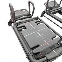 Machine de Pilates Reformer Portable Professionnelle en Aluminium EVO, Rails Robustes, Équipement de Fitness pour la Santé du Corps, Vente Directe Usine