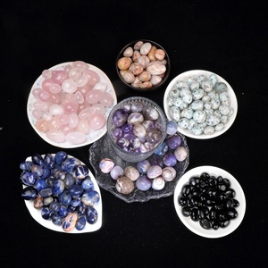 100g/bolsa Precio <span class=keywords><strong>de</strong></span> Fábrica <span class=keywords><strong>Piedra</strong></span> Natural Amatista Cristales Pulidos Piedras Curativas Venta al por Mayor a Granel Cristales Semipreciosos - Product Image 2