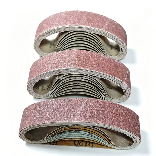330*30mm Aluminum Oxide Abrasive Belt, Endless Cloth Sanding Belt for Air Belt Sander,40#-1000#, Metal & Wood Grinding Finishing
