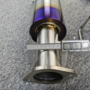 Silenciador de tubo de escape de titanio para Honda EP3 EK2, dos puertas, EK4 EK9 - Product Image 4